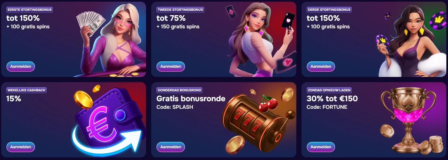 Bonussen en promoties